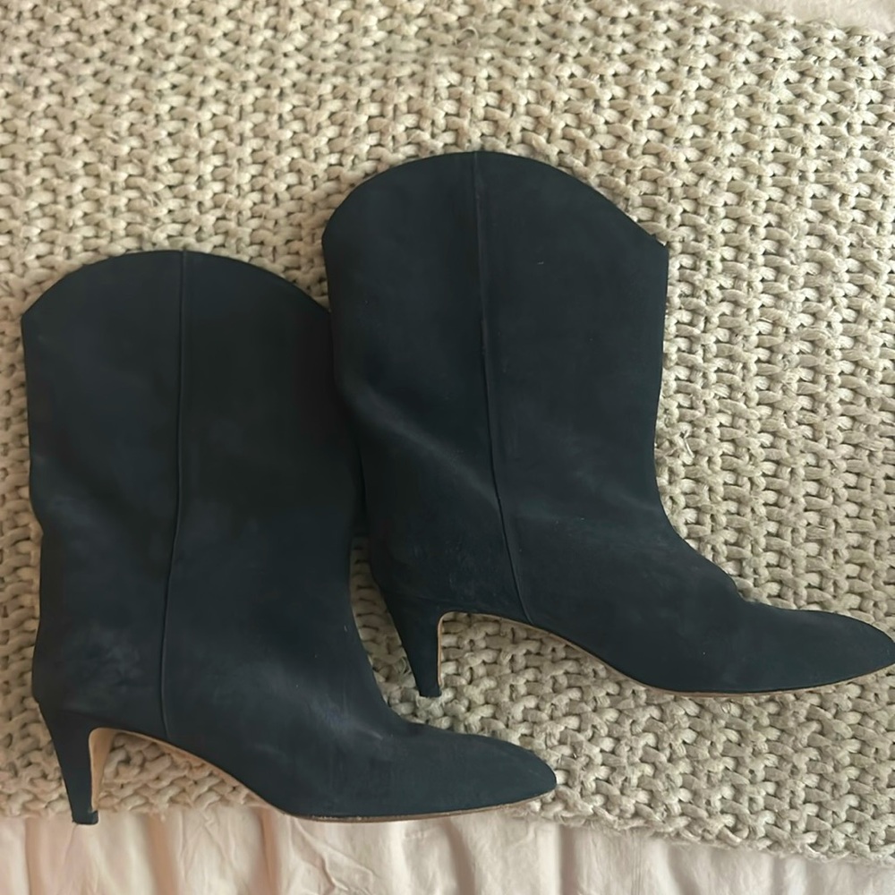 ISABEL MARANT Dernee Ankle Boot Black